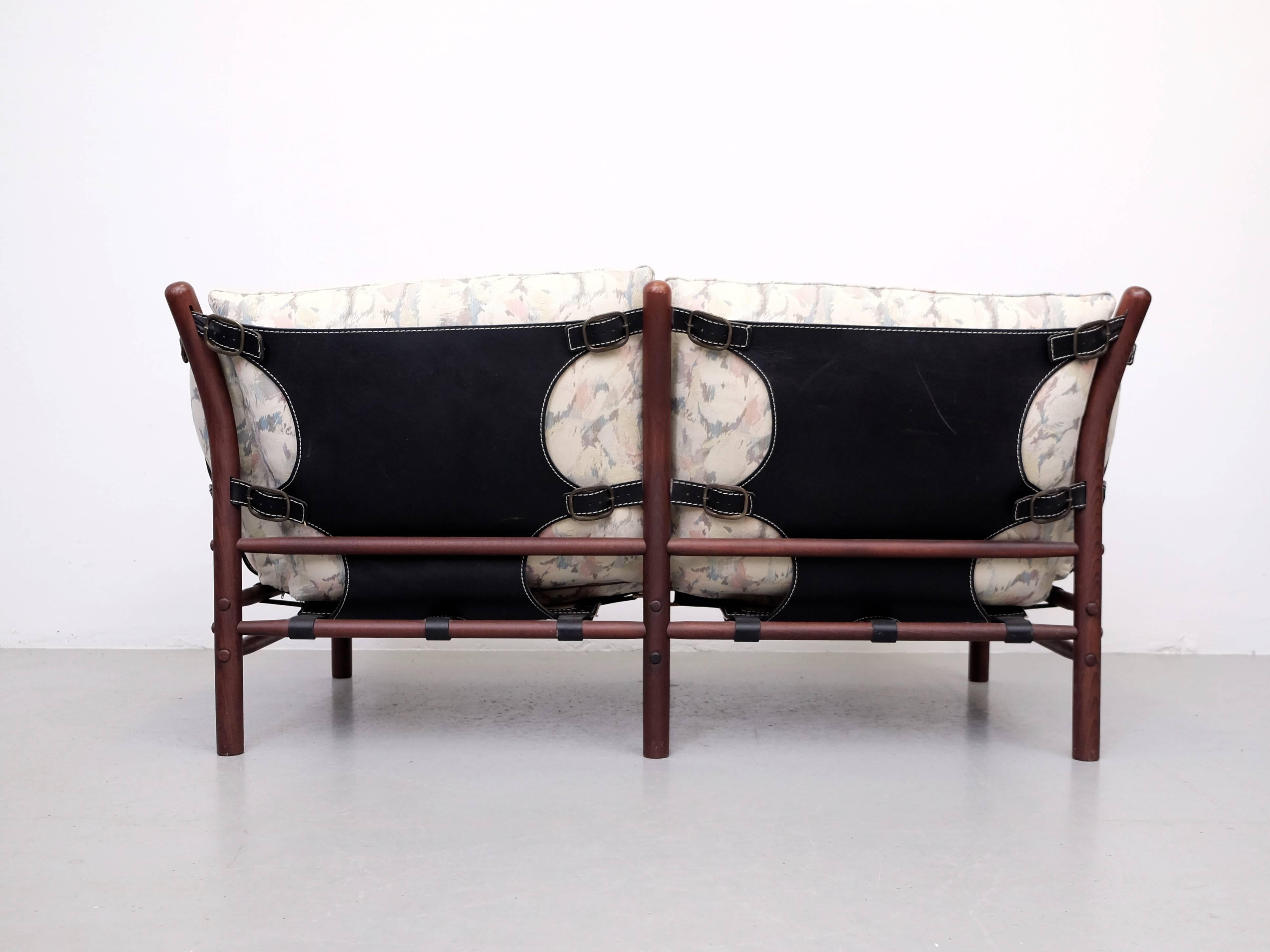 Scandinavian Modern Arne Norell Two-Seat Sofa Model Ilona, 1960s