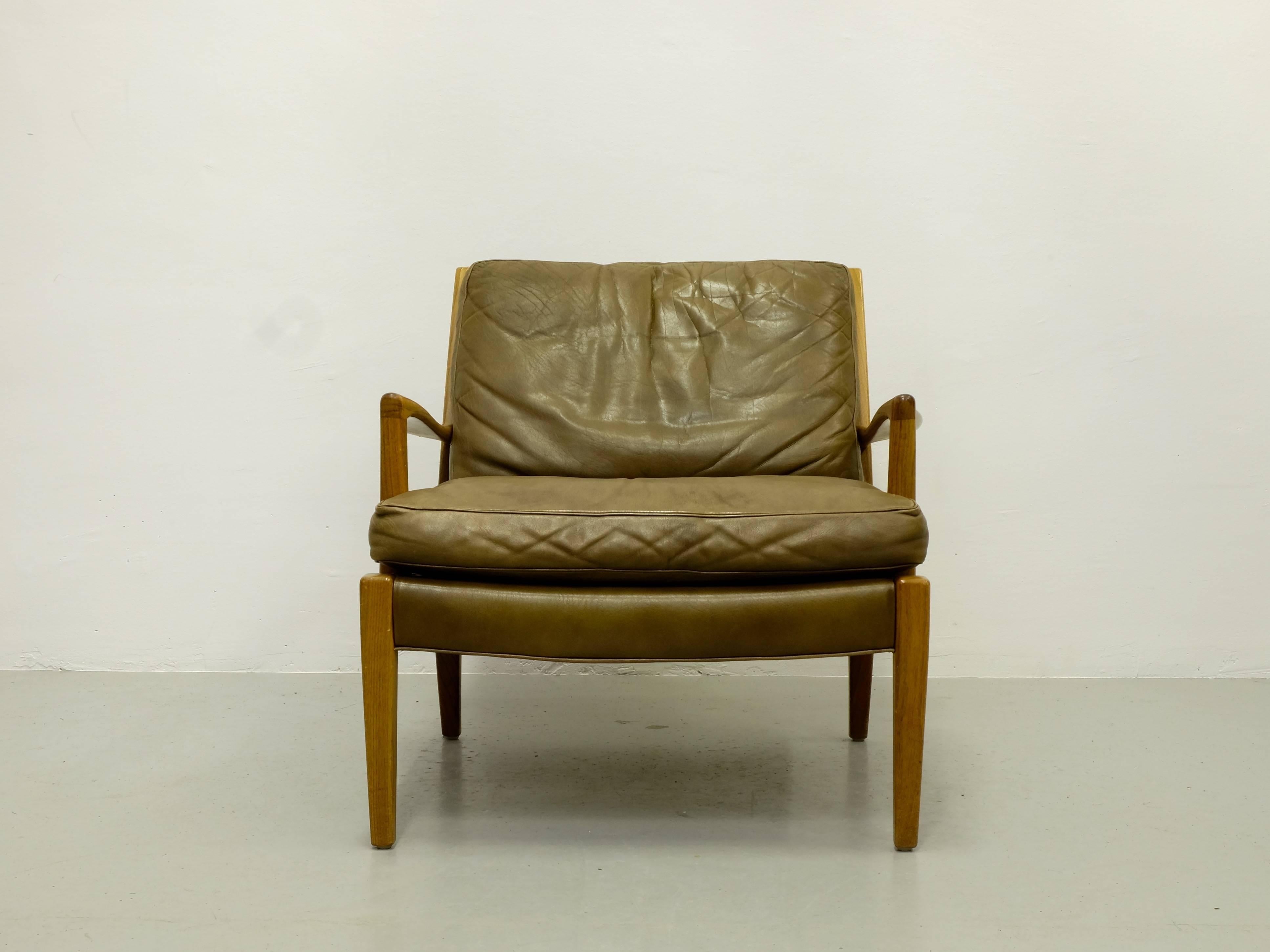Arne Norell Easy Chair Model 