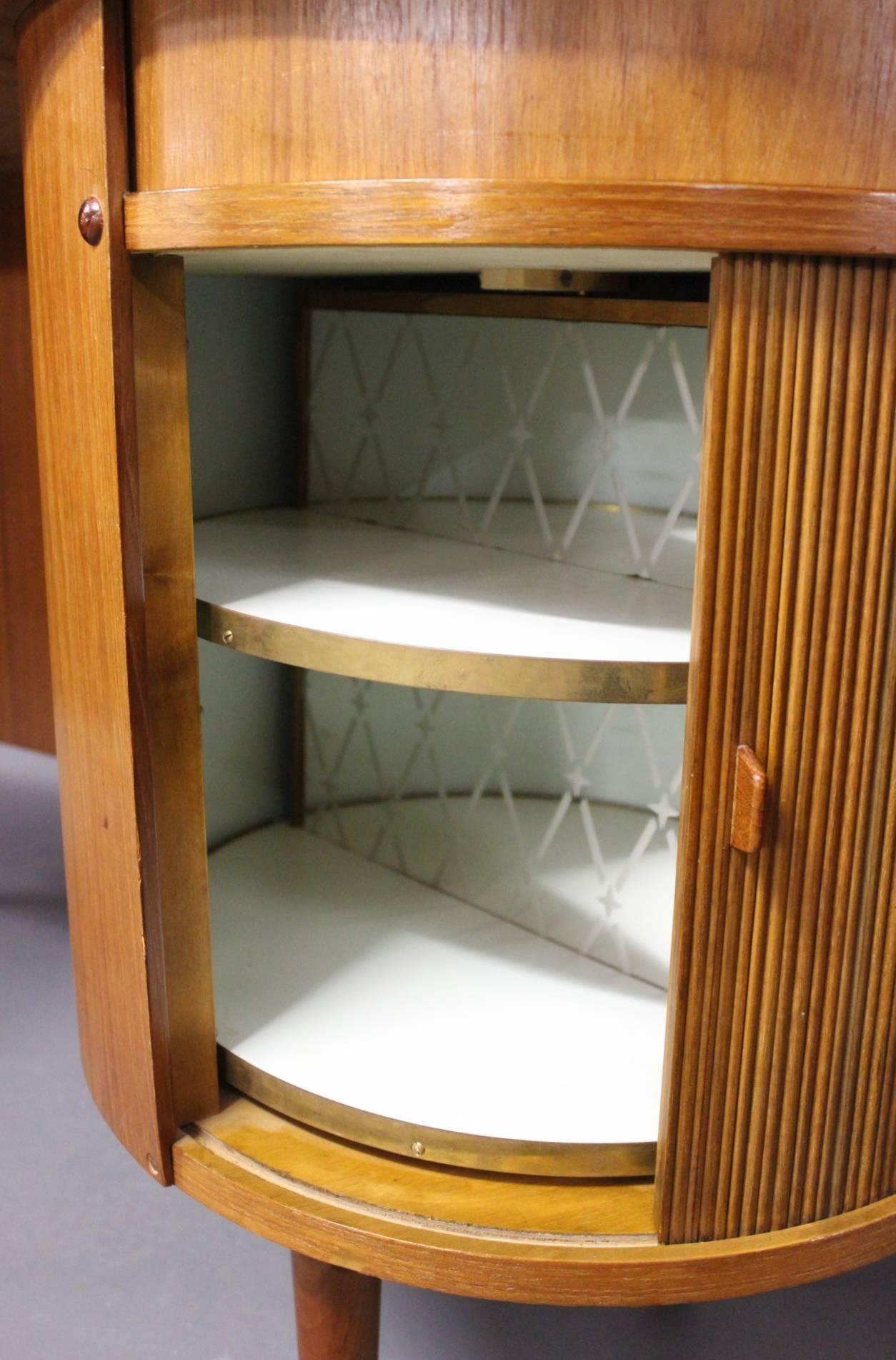 Desk in Teak Designed by Kai Kristiansen, Danish Design from the 1960s 1