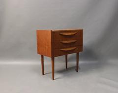 Small Chest of Drawers in Teak of Danish Design from the 1960s