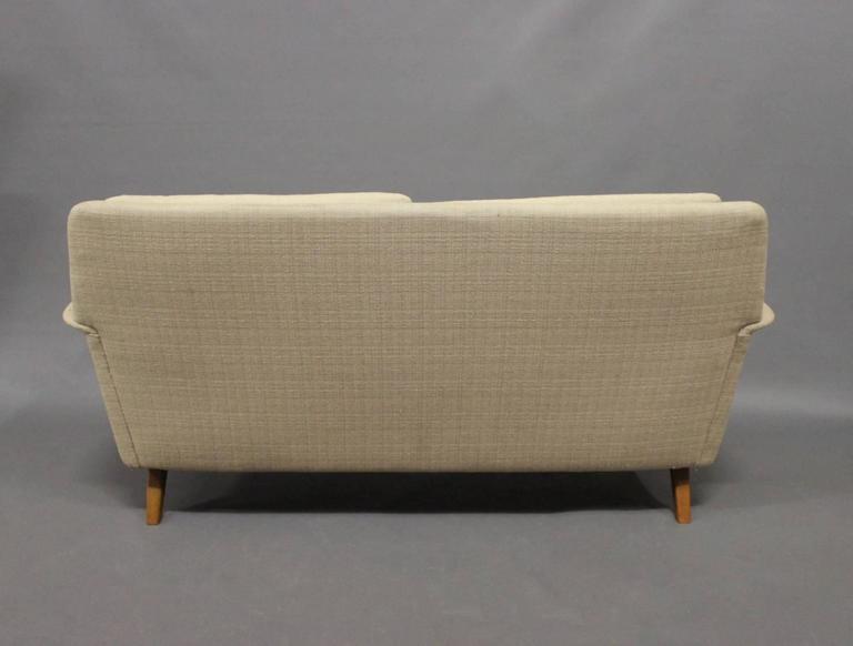 Scandinavian Modern Two-Seat DUX Sofa by Folke Ohlsson and Fritz Hansen, 1960s For Sale