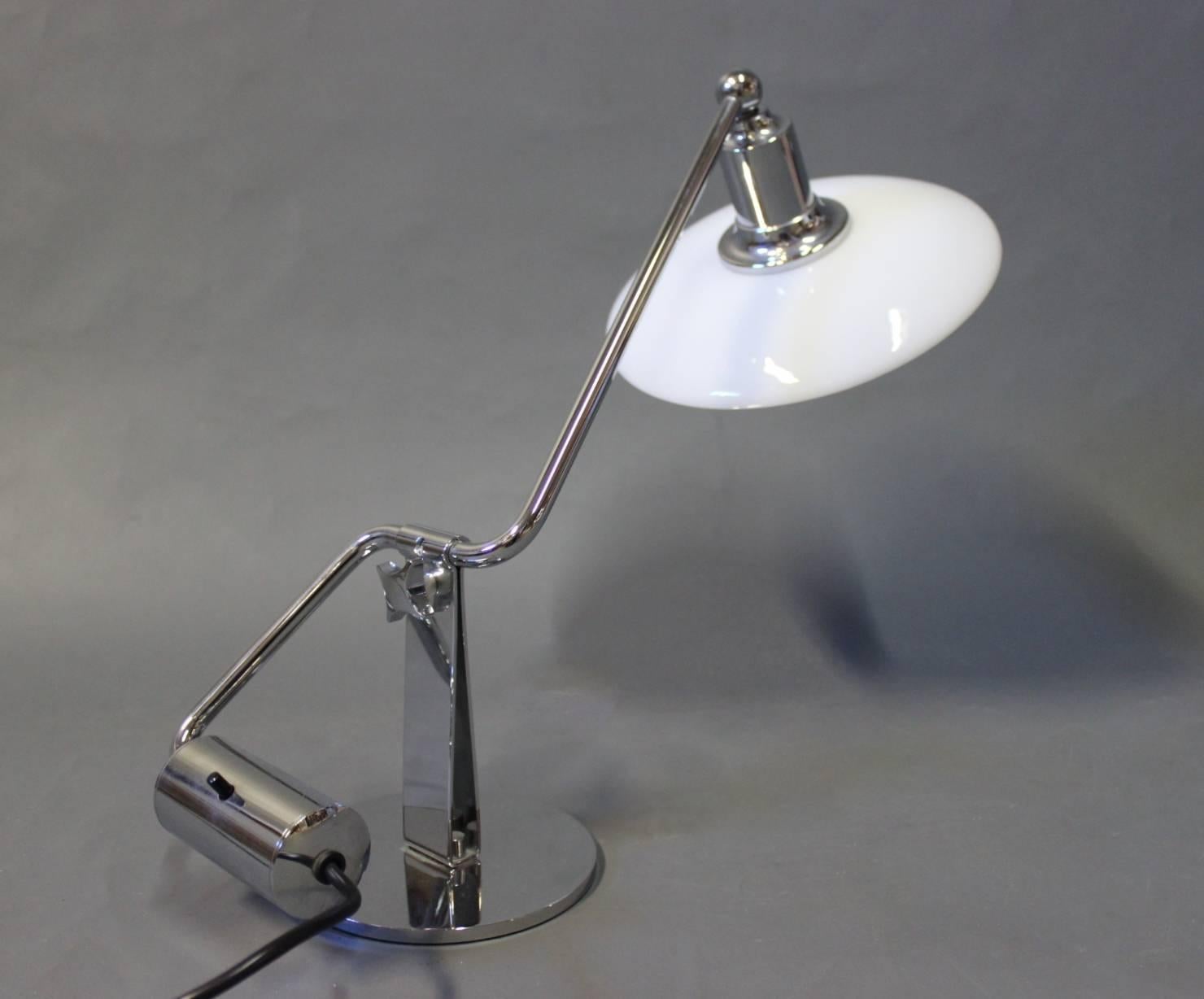 Danish Piano Lamp PH 2/1 Designed by Poul Henningsen and Louis Poulsen, 1980s