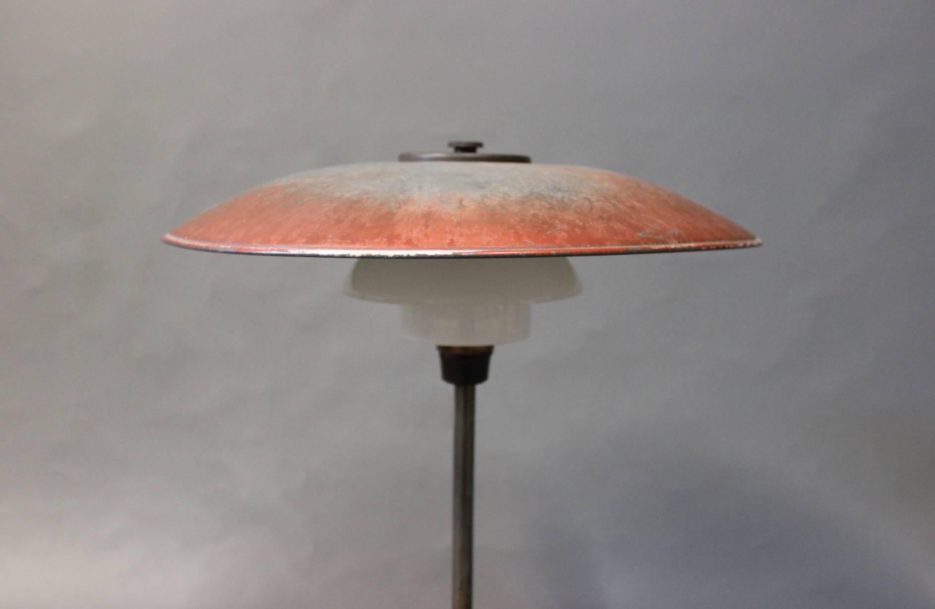 Burnished PH 3, 5/2, 5 Tablelamp by Poul Henningsen and Louis Poulsen, 1930s