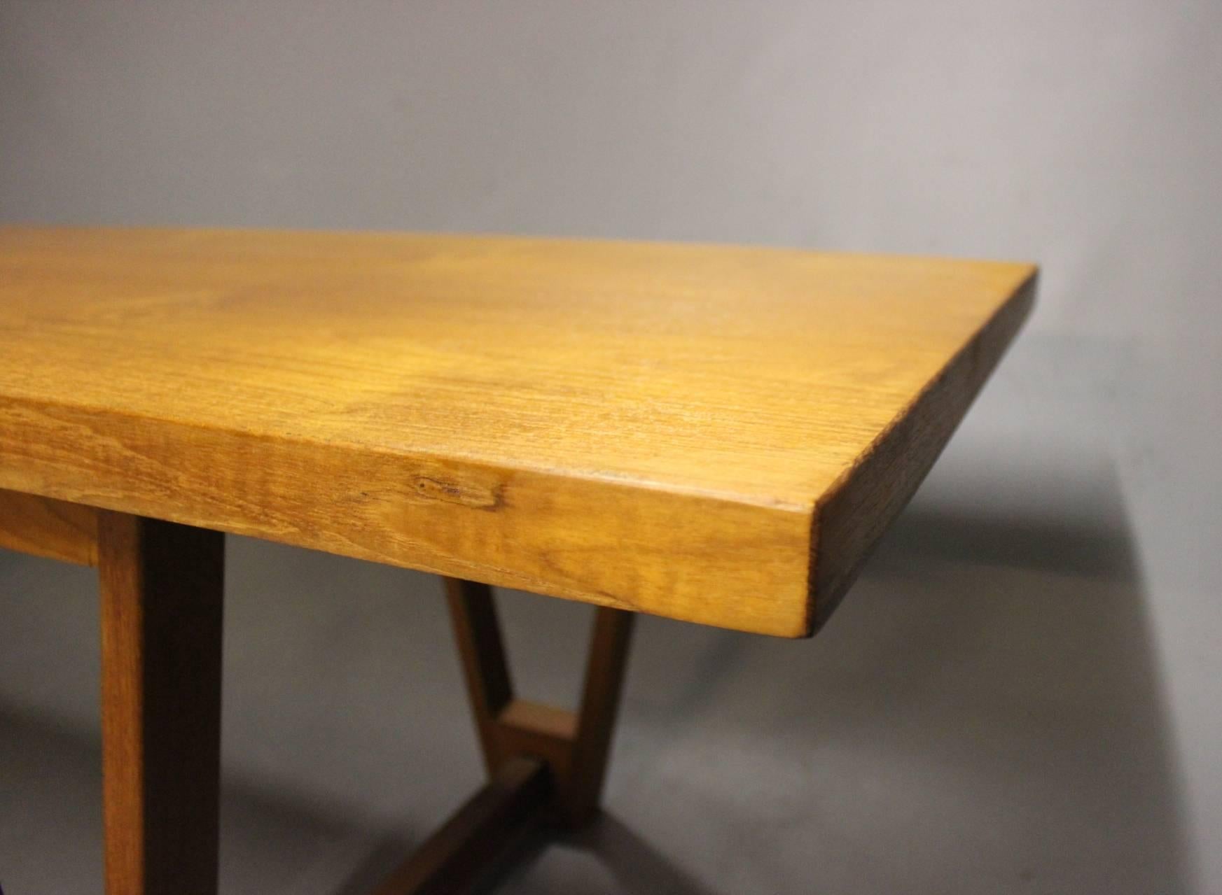 Danish Large Coffee table in Teak Designed by Illum Wikkelsø, 1960s For Sale