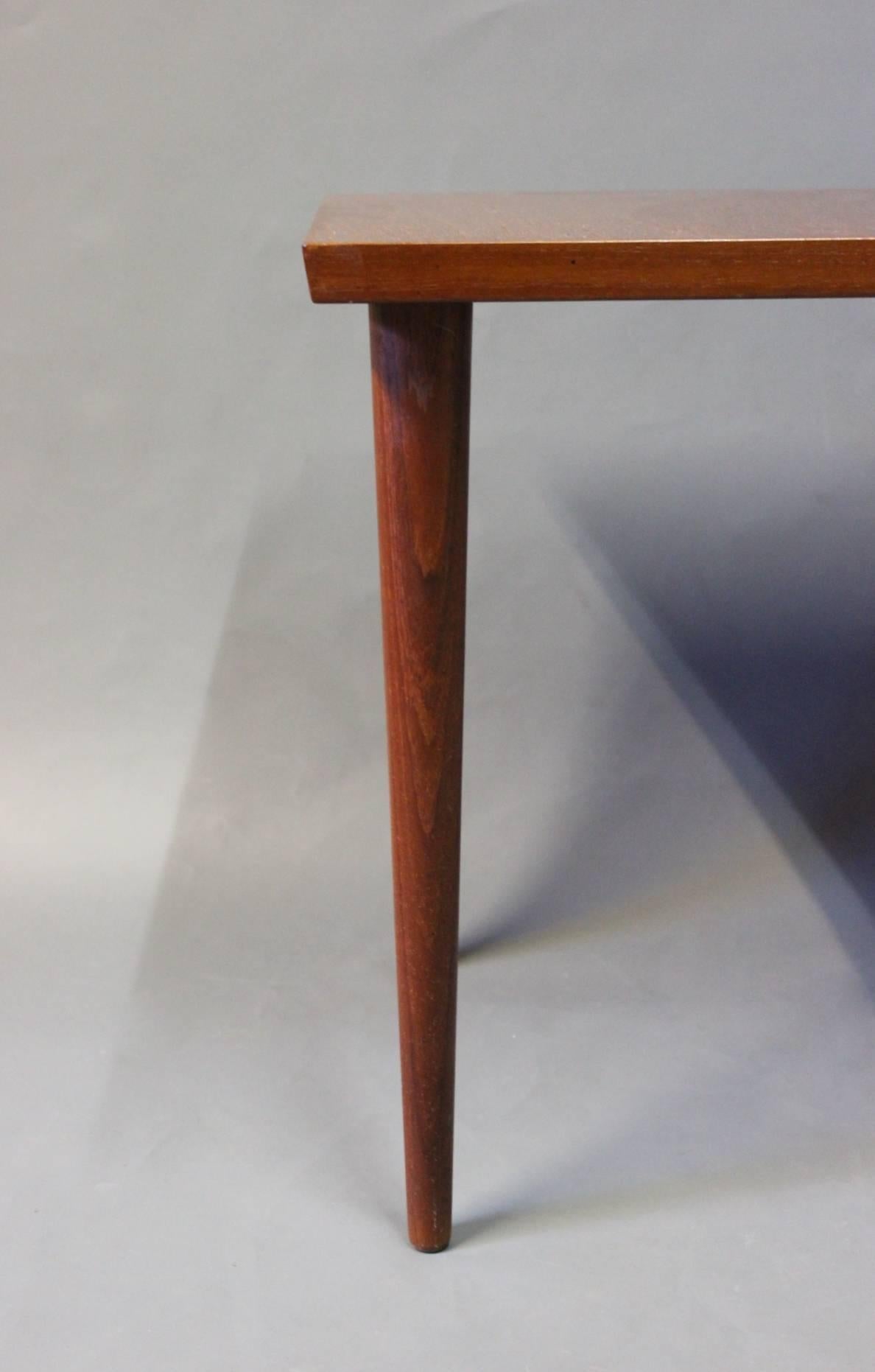 Small Side Table in Teak by Finn Juhl and France and Son, 1960s In Good Condition In Lejre, DK