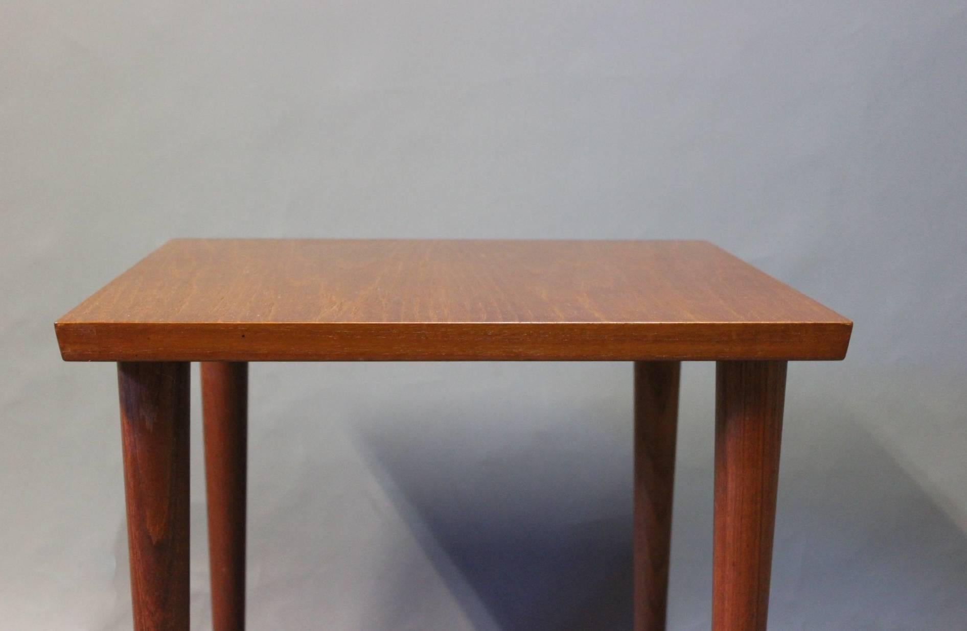 Danish Small Side Table in Teak by Finn Juhl and France and Son, 1960s