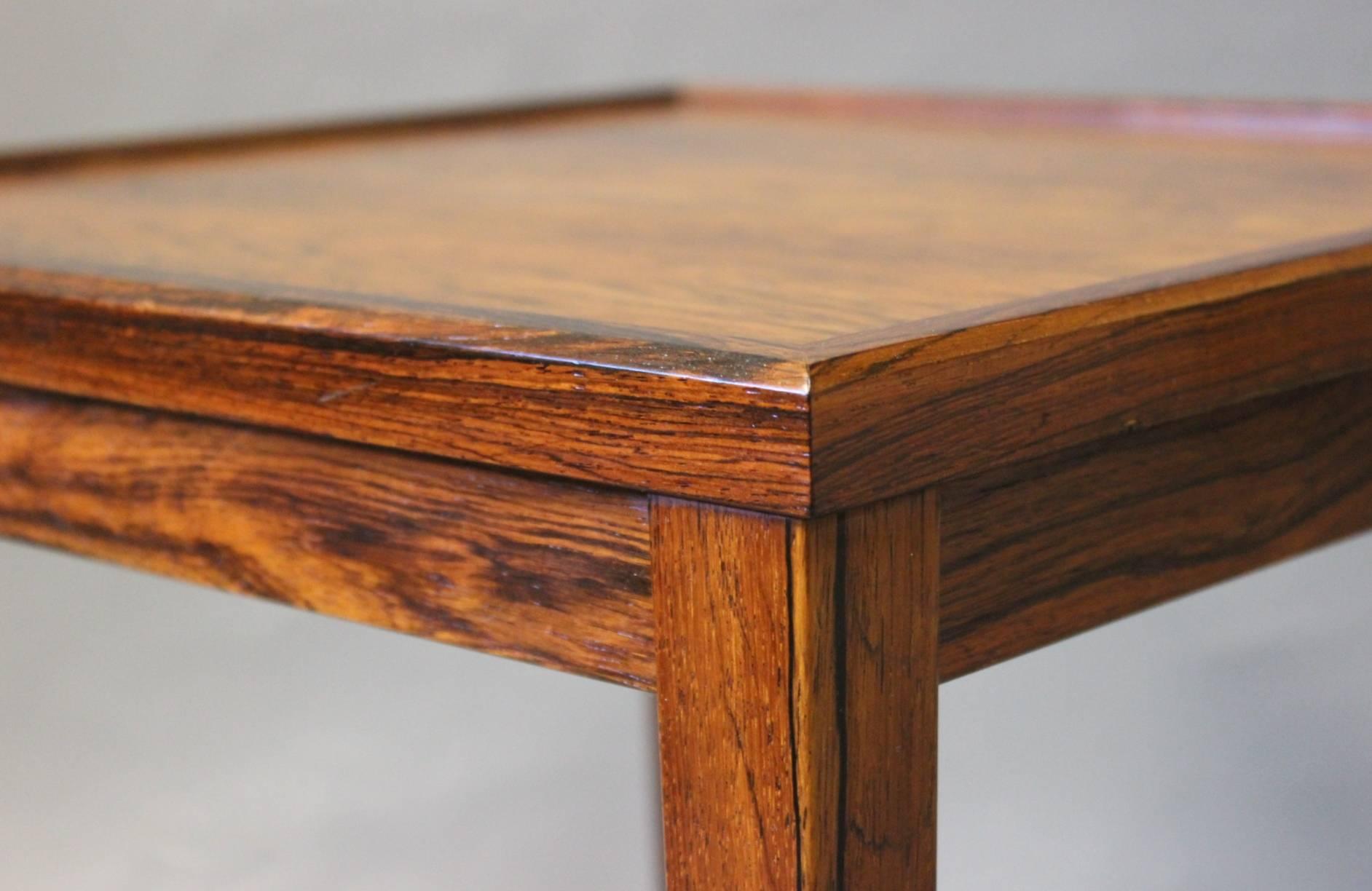 Small Side Table in Rosewood of Danish Design from the 1960s 1