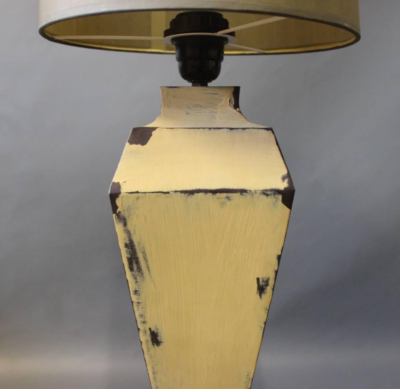 tall grey table lamps