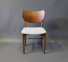Set of Four Dining Room Chairs Designed by Nils and Eva Koppel, 1960s