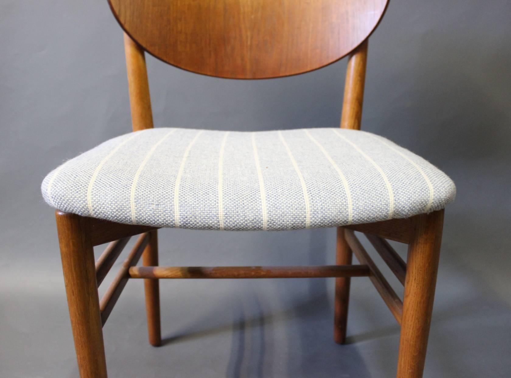 Set of Four Dining Room Chairs Designed by Nils and Eva Koppel, 1960s In Good Condition In Lejre, DK