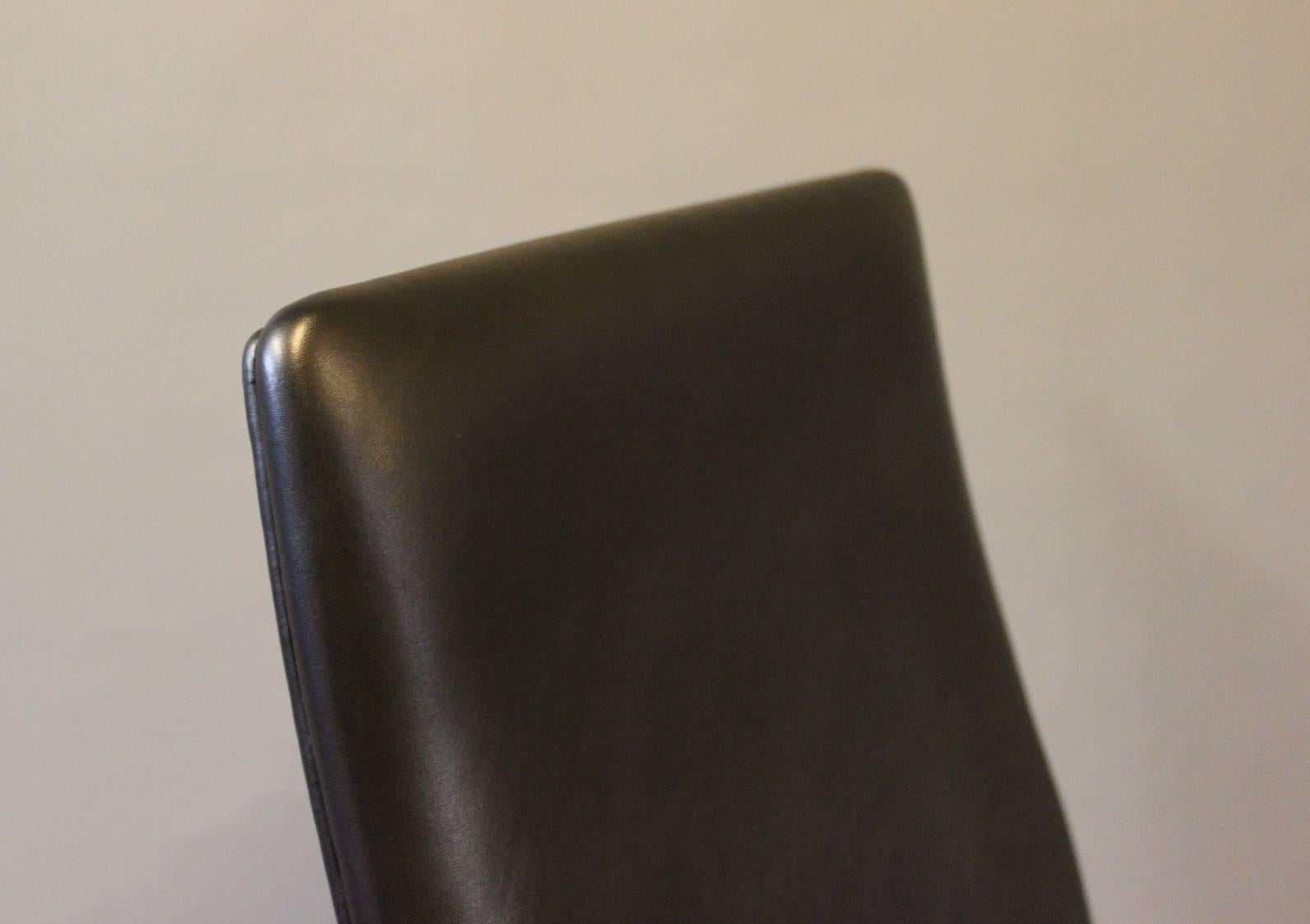 Leather The Oxford Classic Office Chair, Model 9193c by Arne Jacobsen and Fritz Hansen