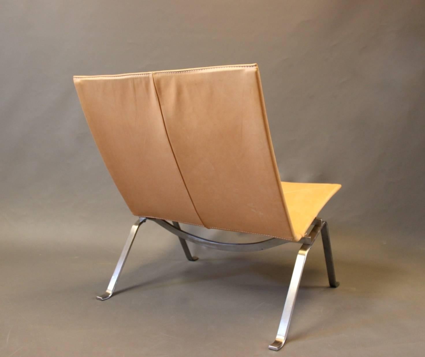 Scandinavian Modern PK22 Easy Chair by Poul Kjærholm, 1970s