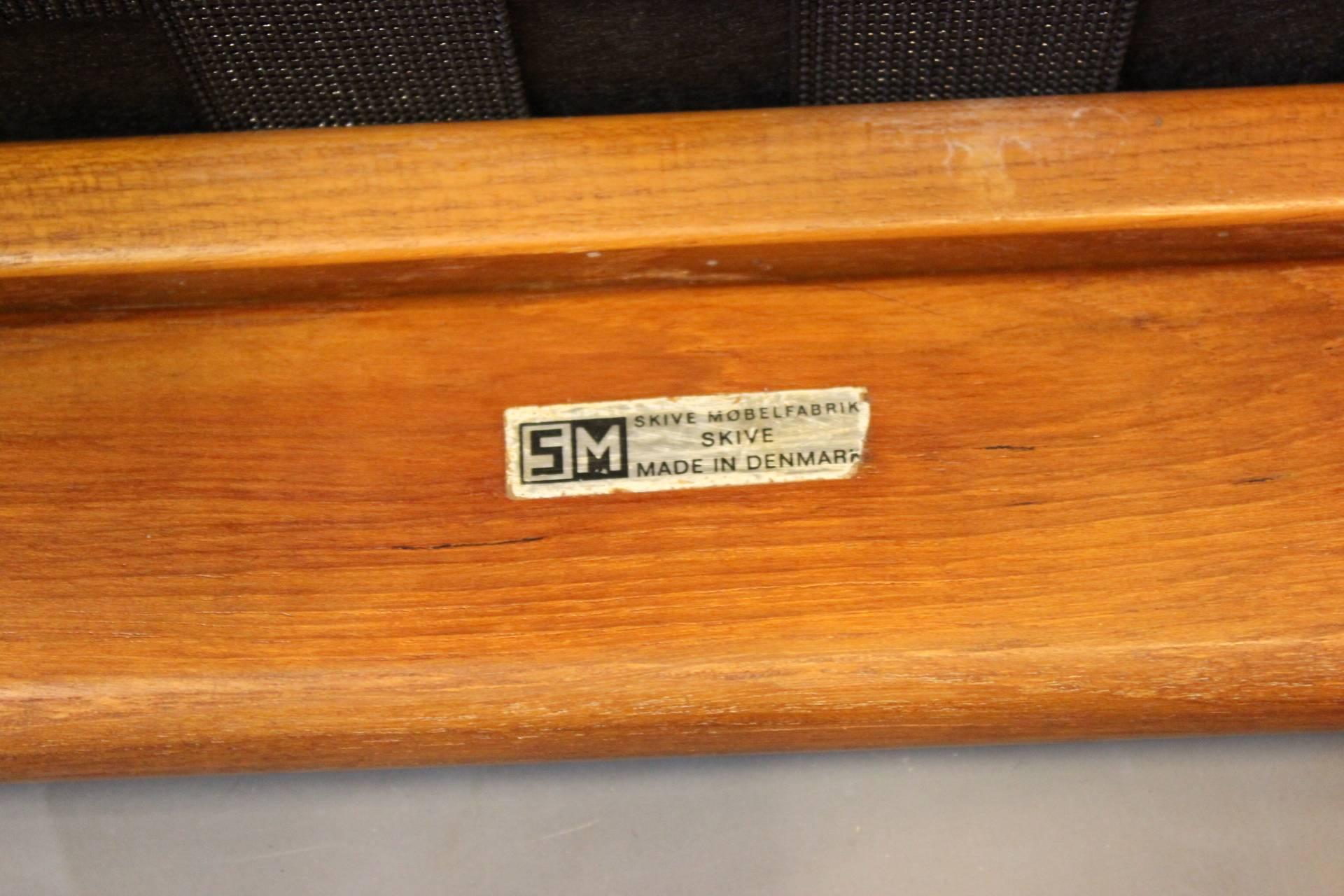 Pair of Easy Chairs in Teak by Kai Kristiansen and Skive Møbelfabrik, 1960s 1