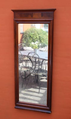 Christian the 8th Mirror in Mahogany from circa 1880s