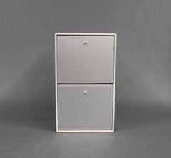 Deep White Bookcase by Montana with Large Drawers