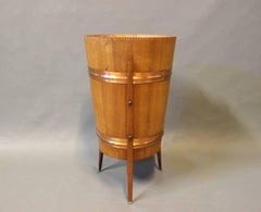 Wine Cooler in Teak and Copper, Danish Design, 1960s