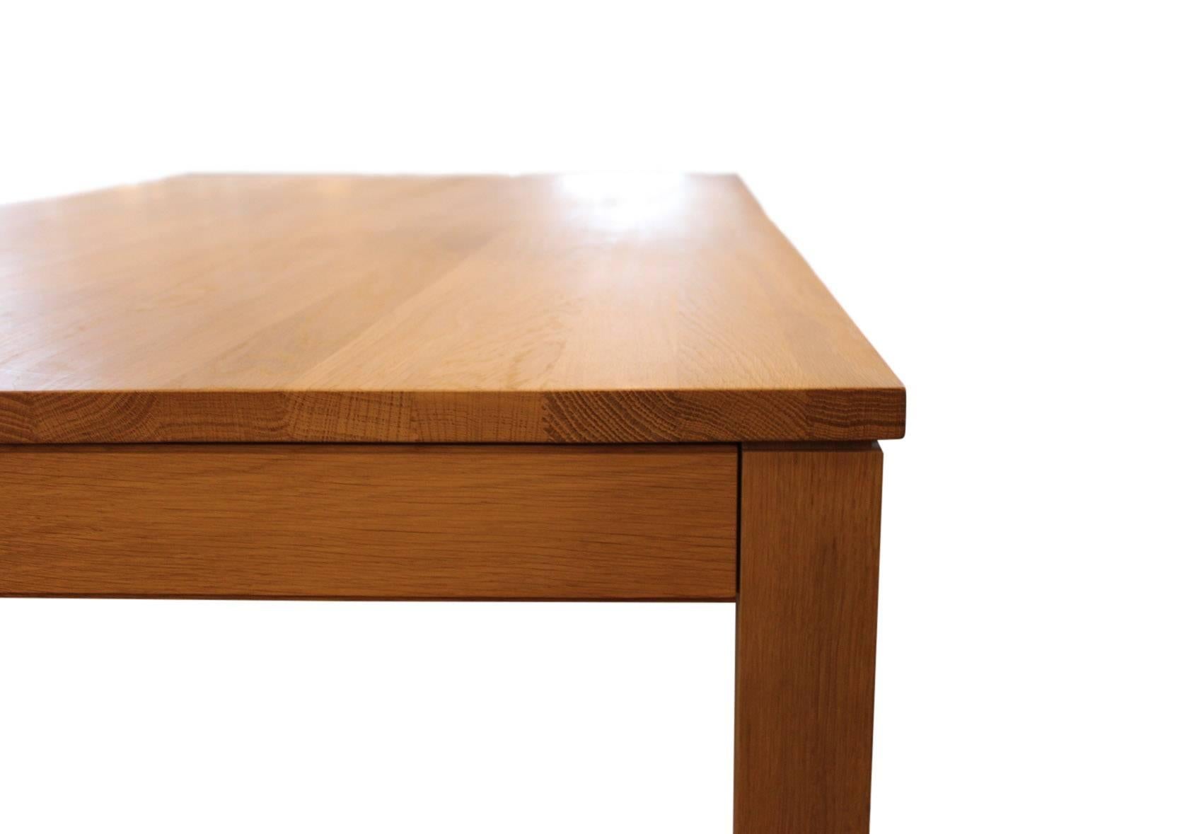 Massive Oak Dining Table by Trekanten Hestbæk, Danish Design 2