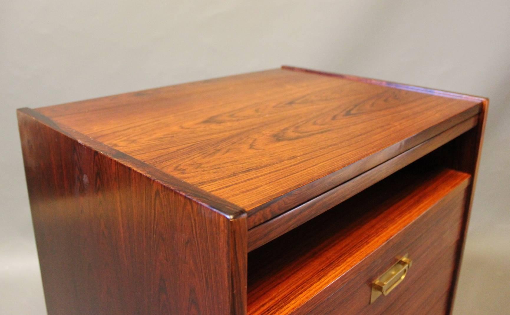 Pair of Bedside Tables in Rosewood by Sannemanns Møbelfabrik, 1960s 2