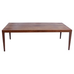 Table basse en bois de rose par Severin Hansen et Haslev, années 1960