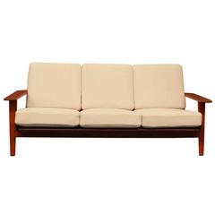 Hans J. Wegner GE290 Sofa in Teak from 1960 3