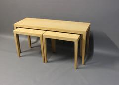 Nest of Tables in Oak, No. 165, circa 1960 by Severin Hansen