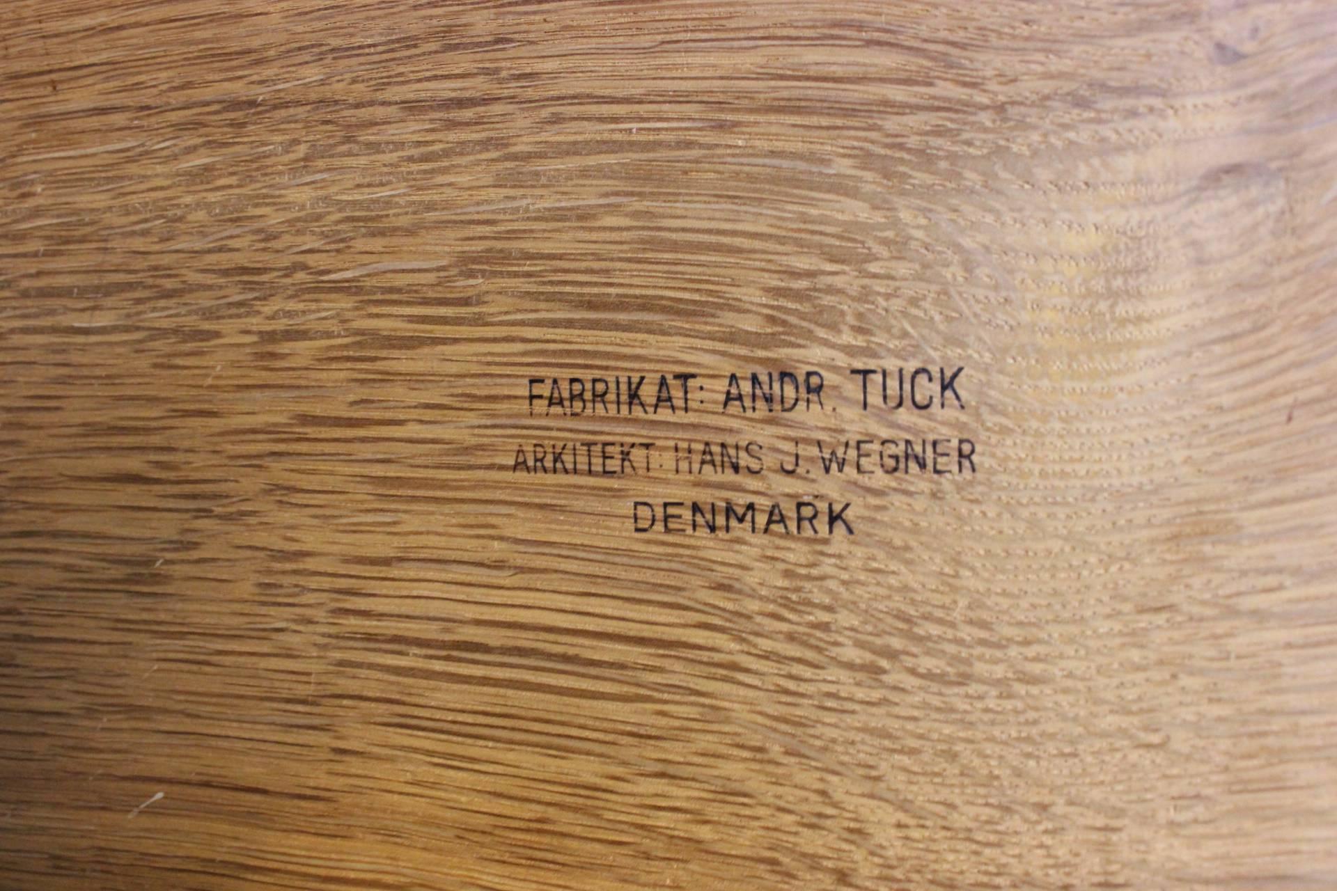 Work Table in Oak by Hans J. Wegner and Manufactured by Andreas Tuck, circa 1960 4