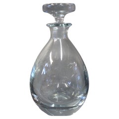 Glass Decanter by Strömbergshyttan Sweden dated back to 1950s