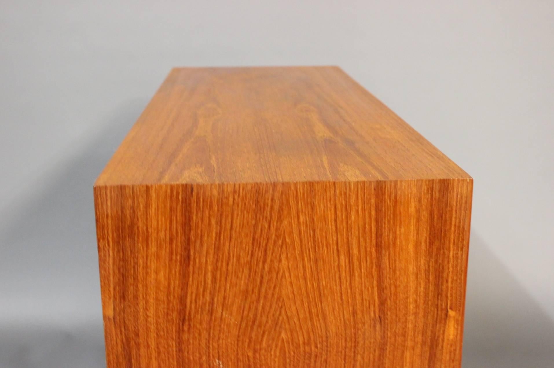 FM Chest of Drawers in Teak with Four Drawers Designed by Kai Kristiansen, 1960 3