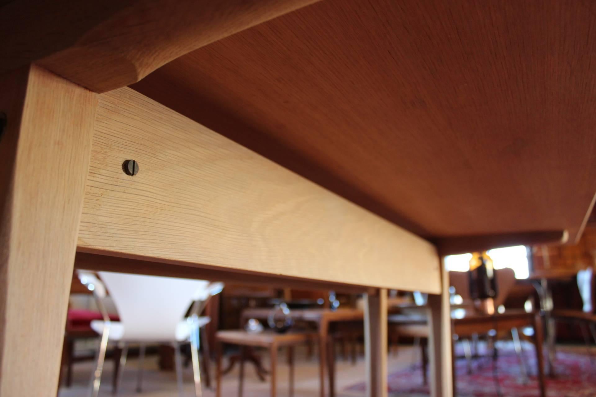 Danish Shaker Dining Table, C18, Designed by Børge Mogensen and F.D.B. Furniture, 1957