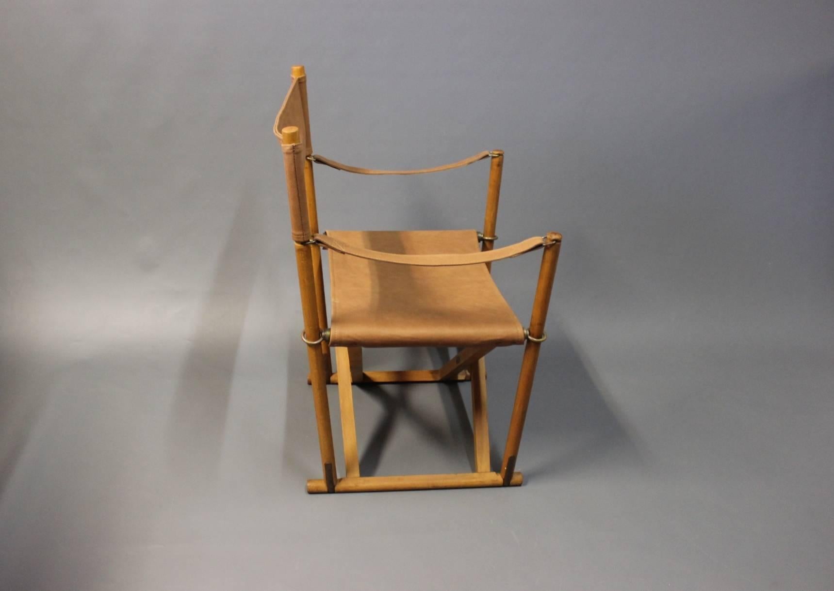 Scandinavian Modern Three Mogens Koch Folding Chairs, Model MK99200, 1932