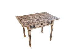 Tile-Top Table from Denmark with Dutch Tiles, Louis XVI, circa 1780