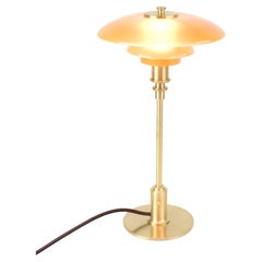 Table Lamp Model PH 2/1 Limited Edition In Brass By Poul Henningsen