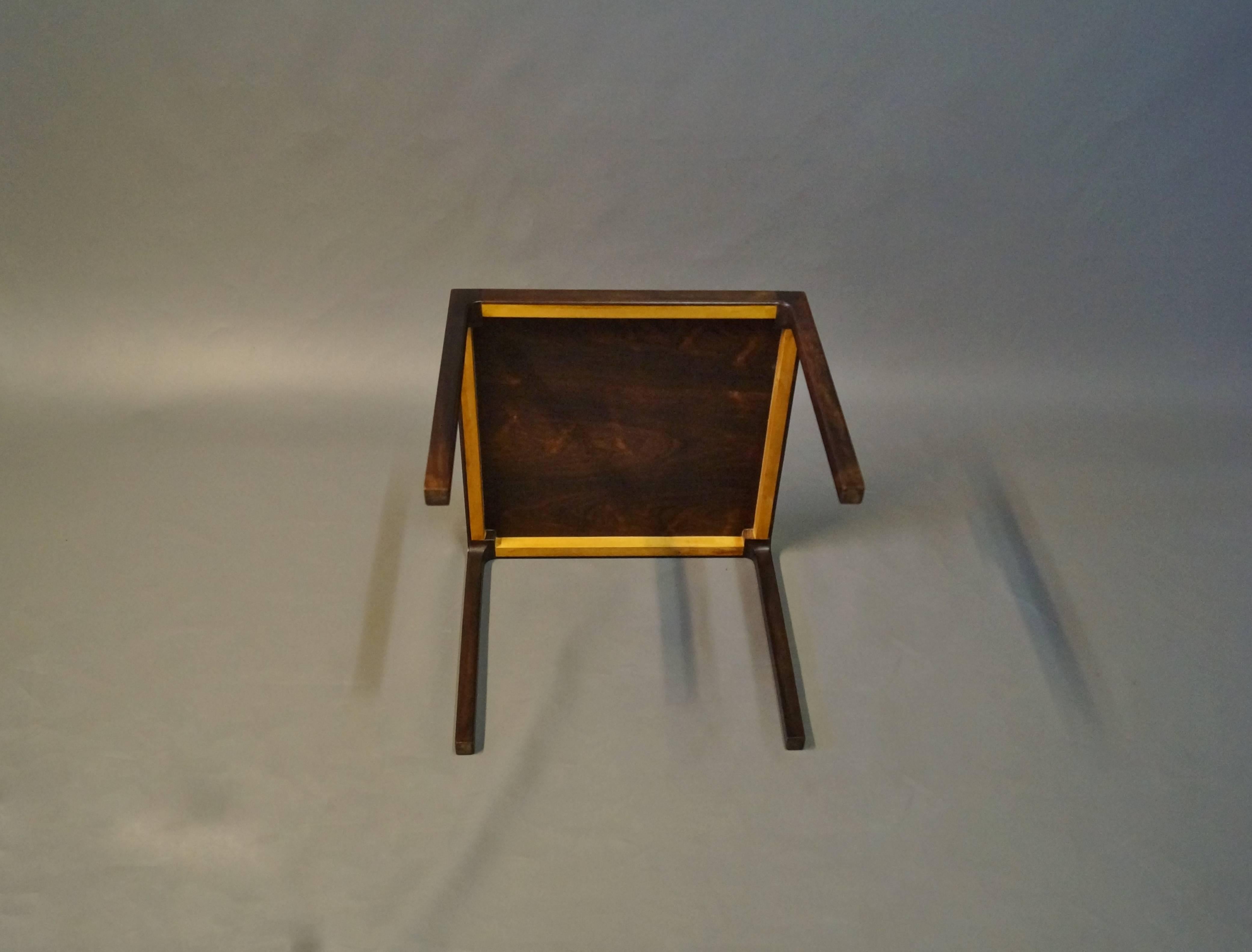 Couple of Lamp Tables in Rosewood from Silkeborg Furniture Factory, 1960s 2