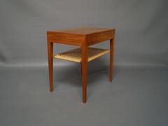 Pair of Haslev Bed Tables or Lamp Tables in Teak, 1960s