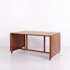 Danish Teak sofa Table with End Extension Leaves from the 1960s
