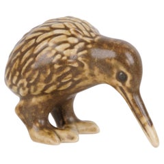 Knud Basse Kiwi Bird Figure 7.5 x 6 x 12 cm