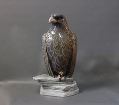 Figurine en porcelaine "Un aigle" de Jens Peter Dahl-Jensen pour Bing et Groendahl