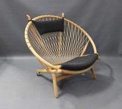 Circle Chair, Model PP130, by Hans J. Wegner and PP Furniture, 1980s