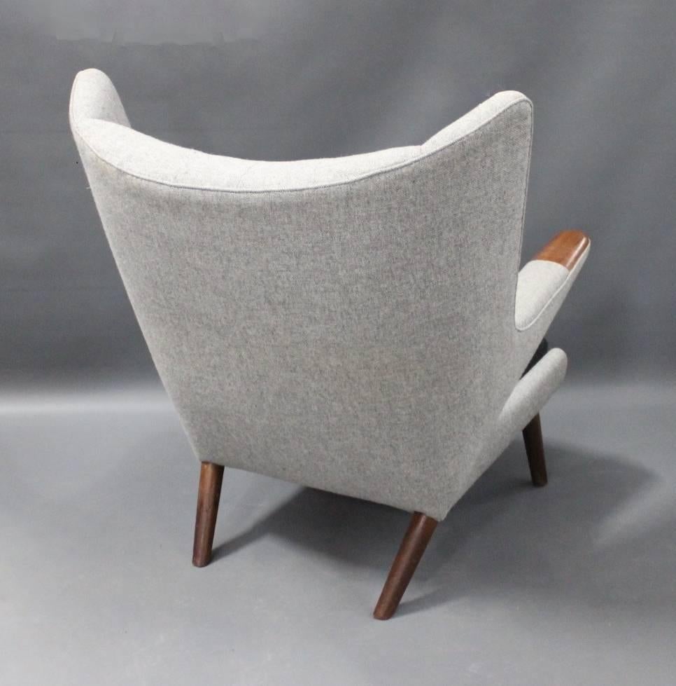 Danish Papa Bear Chair, Model AP 19, by Hans J. Wegner and A.P. Møbler, 1960s