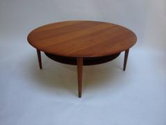 Peter Hvidt & Orla Mølgaard-Nielsen Solid Teak Coffee Table