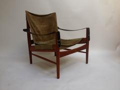 Hans Olsen "Safari" Chair, Made in Sweden