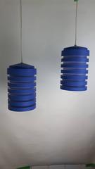 Incredible Pair of Pendant Lights by Swedish Designer Hans-Agne Jakobsson