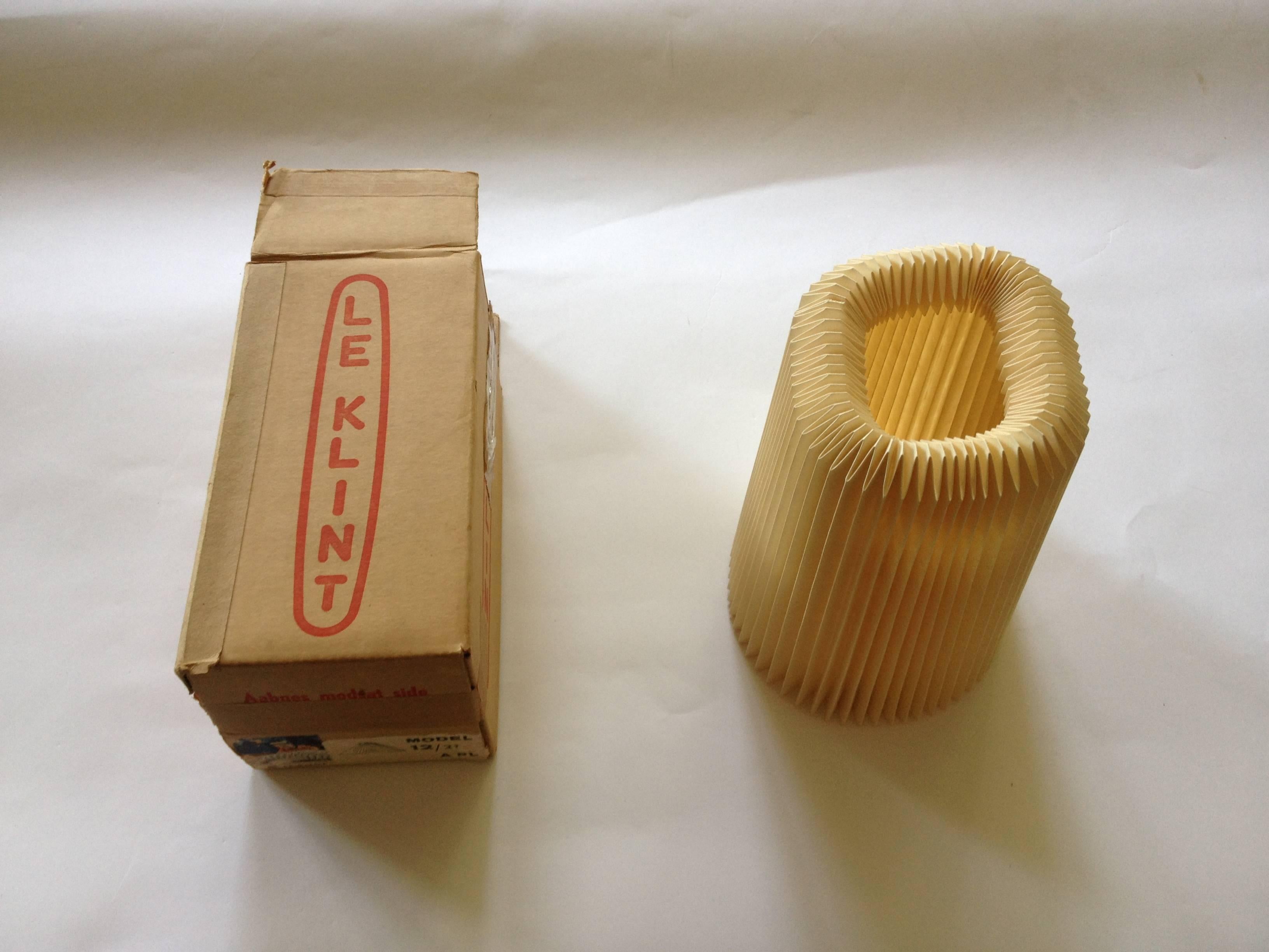 1960s Danish Modern Teak Accordion Wall Light with Kaare Klint Pleated Shade 1