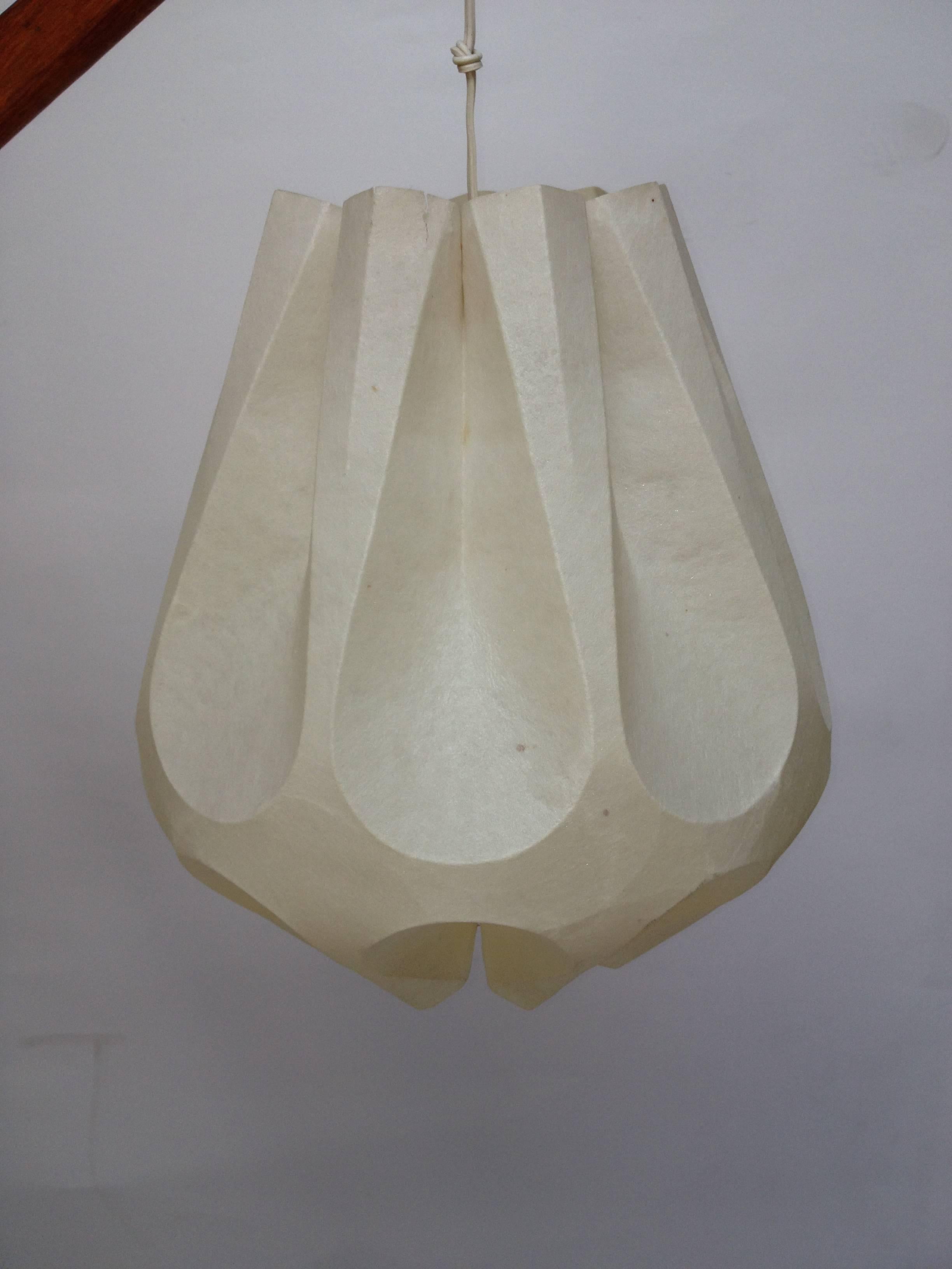Mid-Century Modern Exceptional 1960s Architectural Boomerang Teak Floor Lamp For Sale