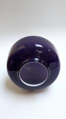 Amazing 1960s Scandinavian Purple Cased Glass Light Fixture