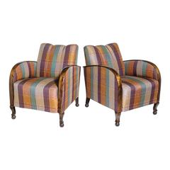 Pair of Superb Art Deco Armchairs