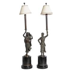 Pair of Orientalist Lamps