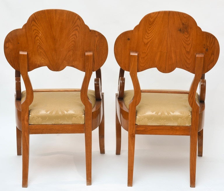 Superb Pair of Biedermeier Armchairs 3