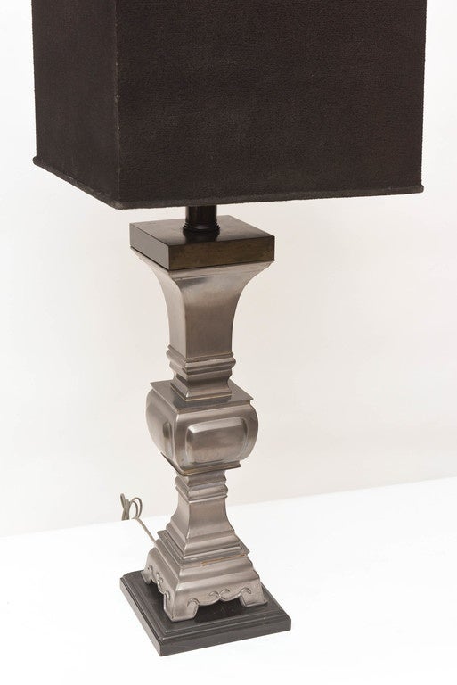 Important and Over-Scaled Pair of Paul Hanson Chinoiserie Lamps