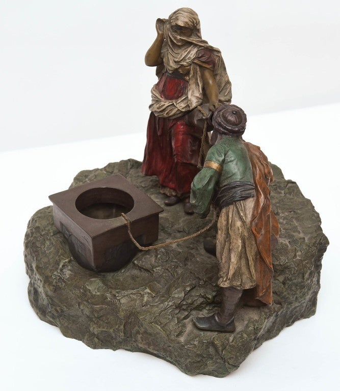 20th Century Bergman Orientalist Bronze